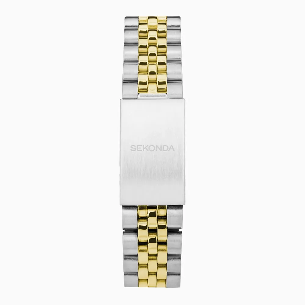 Sekonda King Two Tone Stainless Steel Bracelet Mens Watch 30259