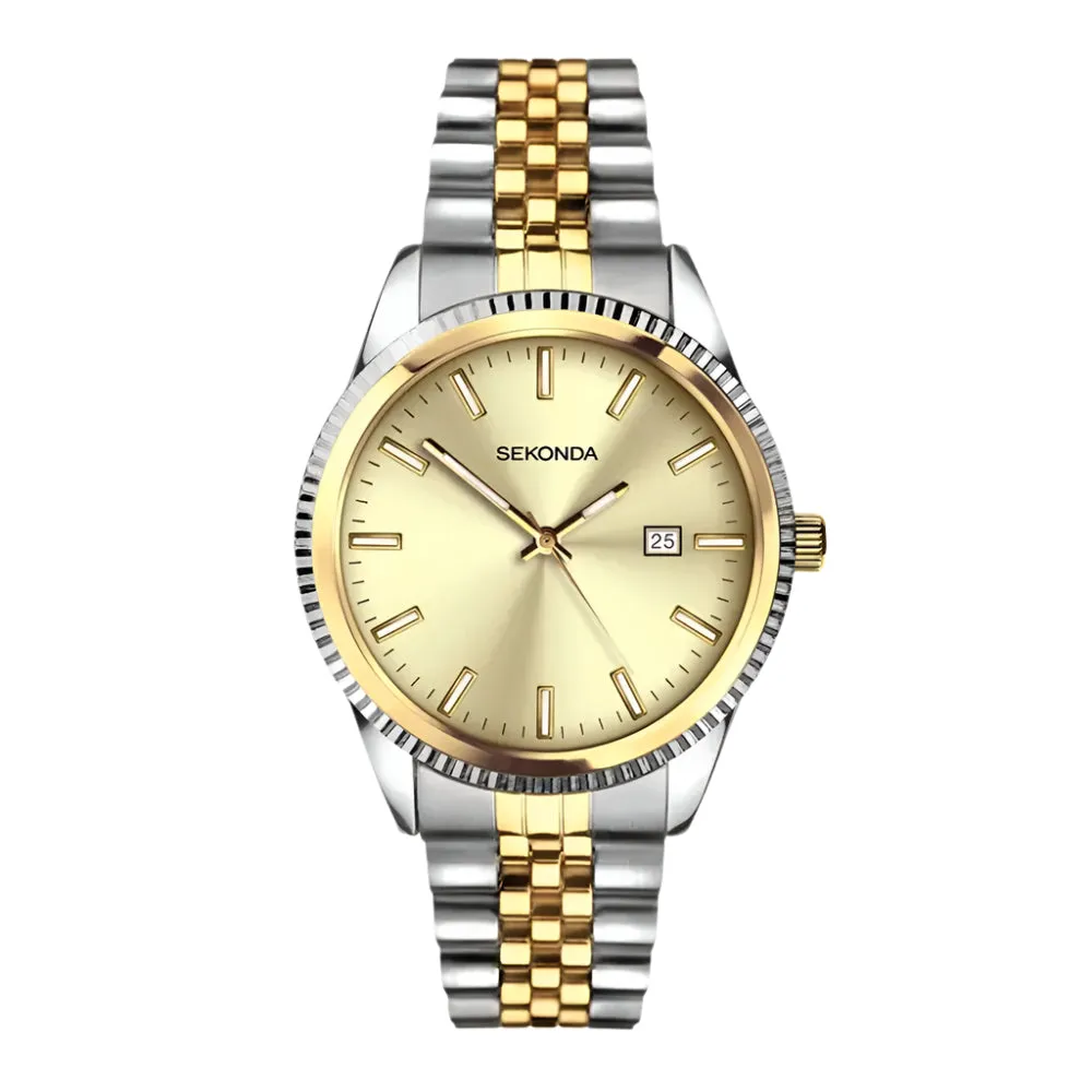 Sekonda King Two Tone Stainless Steel Bracelet Mens Watch 30259 cheap digital watch best digital watch for men