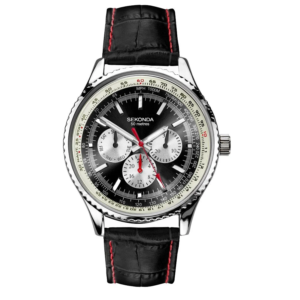 Sekonda Maverick Pilot Aviator Mens Strap Watch 30035 cheap digital watch best digital watch for men