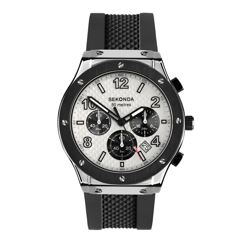 Sekonda Titan Sports Chronograph Silicone Strap Men's Watch 30256 cheap digital watch best digital watch for men