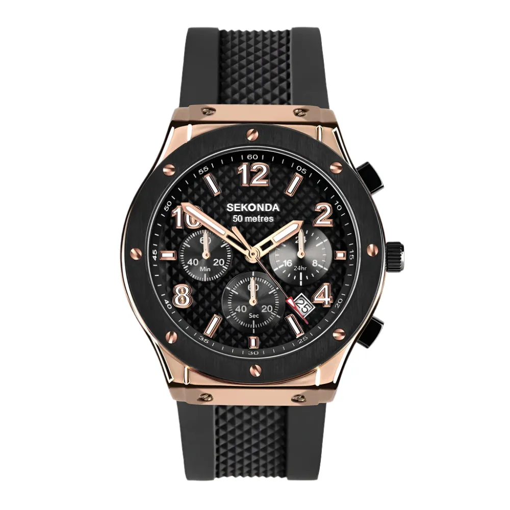 Sekonda Titan Sports Chronograph Silicone Strap Men's Watch 30257 cheap digital watch best digital watch for men