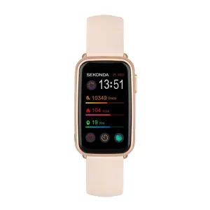 Sekonda Track Smart Watch Rose Gold Case Pink Silicone Strap 30170 cheap digital watch best digital watch for men