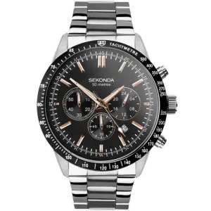 Sekonda Velocity Sports Chronograph Men's Watch Black Dial 30023 cheap digital watch best digital watch for men