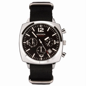Sekonda Airborne Chronograph Mens Watch 1989 