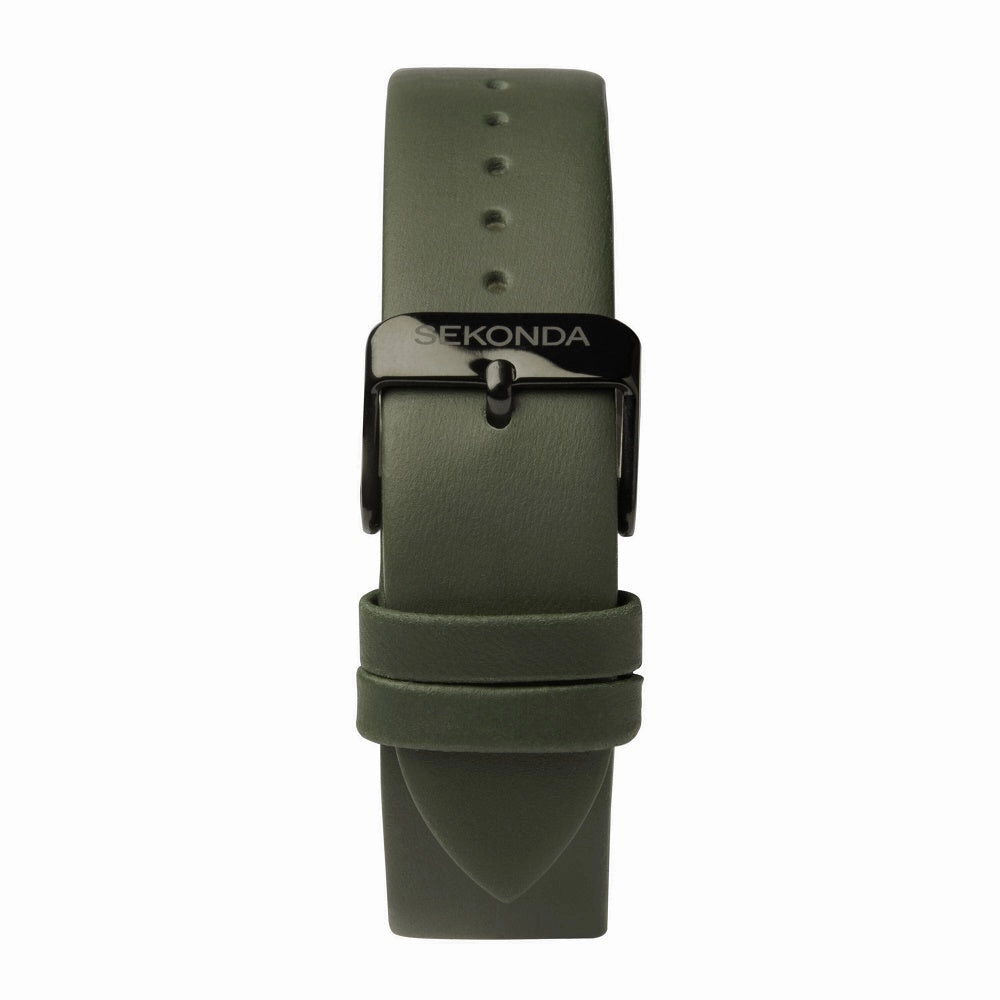 Sekonda Airborne Green Strap Mens Watch 1990