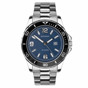 Sekonda Blue Dial Mens Watch 1512 