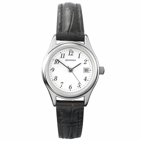Sekonda Classic Leather Strap White Dial Watch SK4081 