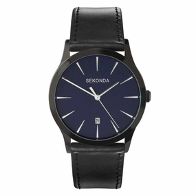 Sekonda Mens Leather Strap Watch 3536 