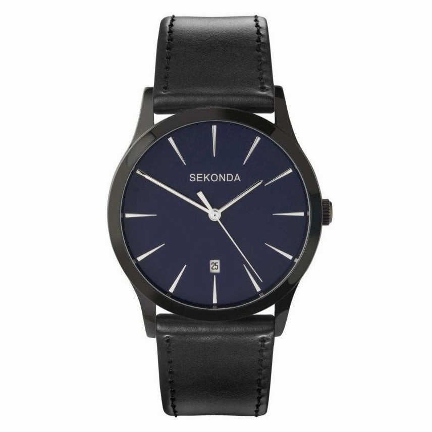 Sekonda Mens Leather Strap Watch 3536 