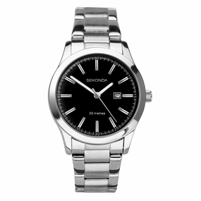 Sekonda Taylor Classic Black Dial Ladies Watch 40364 
