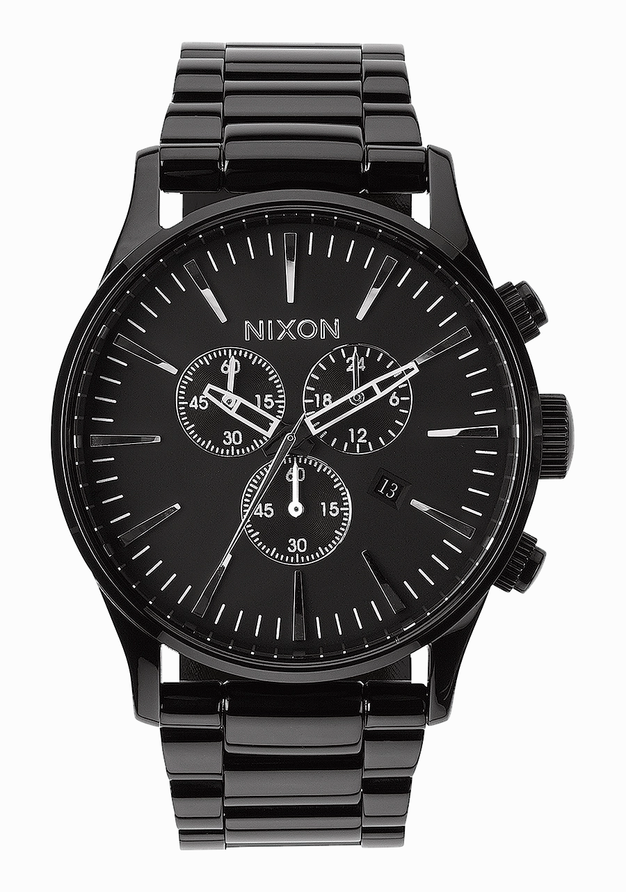 Sentry Chrono - All Black stainless-steel watches stainless steel watch bands stainless steel watches cheap