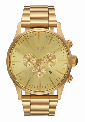 Sentry Chrono - All Gold stainless-steel watches stainless steel watch bands stainless steel watches cheap