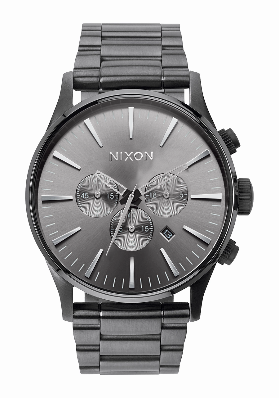 Sentry Chrono - All Gunmetal stainless-steel watches stainless steel watch bands stainless steel watches cheap