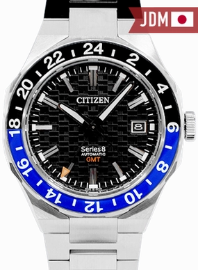 Series 8 880 Mechanical GMT Black/Blue Ref. NB6031-56E,automatic watch,automatic watches for men,automatic watches for women,luxury automatic watch,minimalist automatic watch,dress automatic watch,vintage automatic watch,automatic watch sale