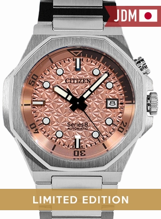 Series 8 890 Automatic Rose - Ltd Ed 1700pcs Ref. NB6066-51W,automatic watch,automatic watches for men,automatic watches for women,luxury automatic watch,minimalist automatic watch,dress automatic watch,vintage automatic watch,automatic watch sale