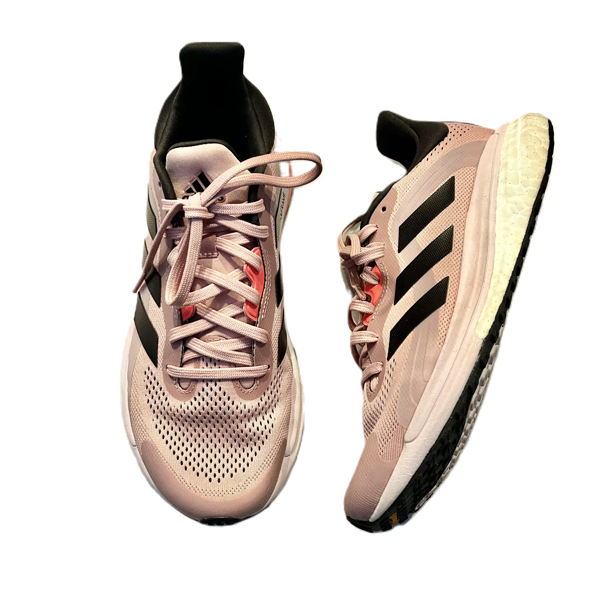Shoes Athletic By Adidas In Black & Pink, Size: 6.5 adidas