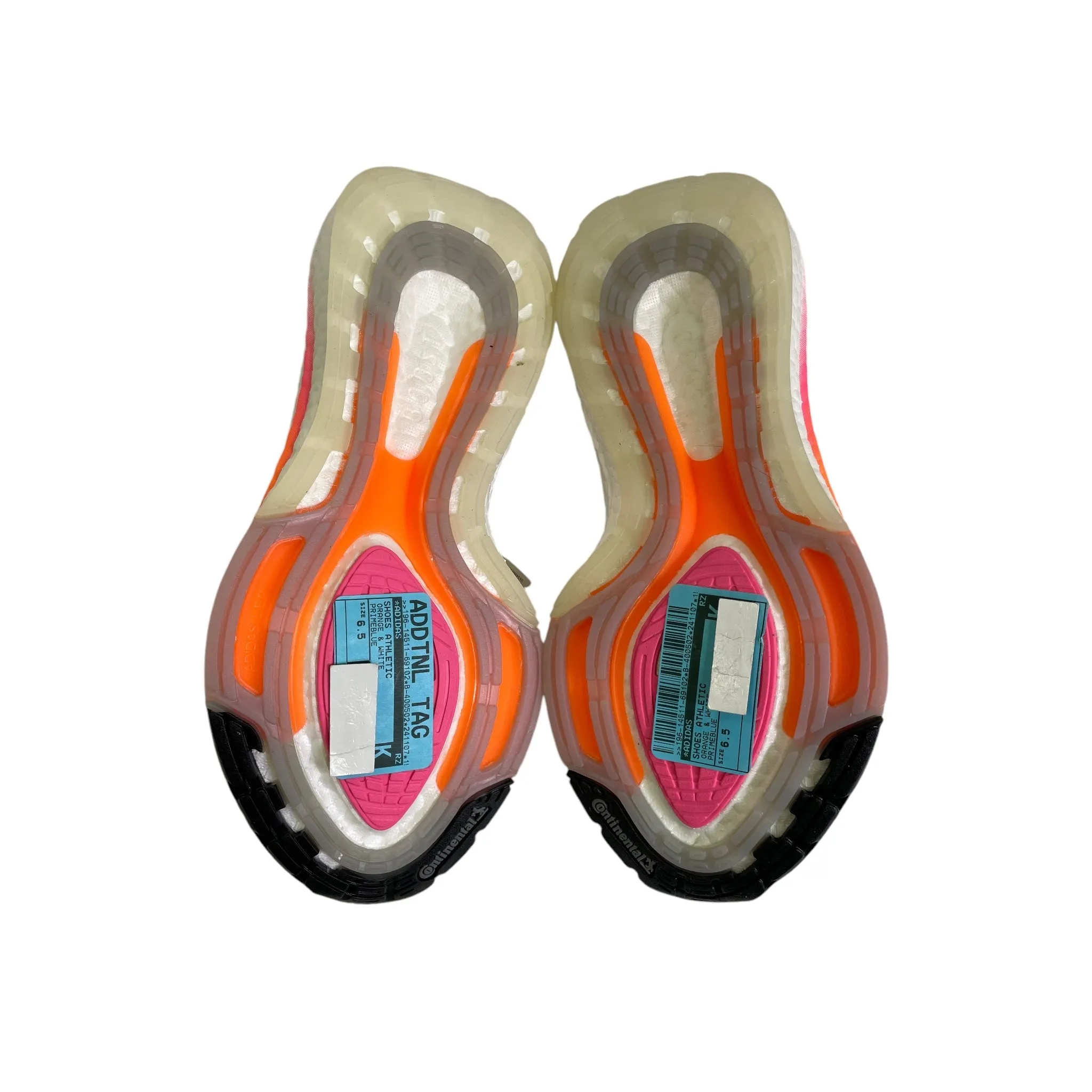 Shoes Athletic By Adidas In Orange & White, Size:6.5 adidas