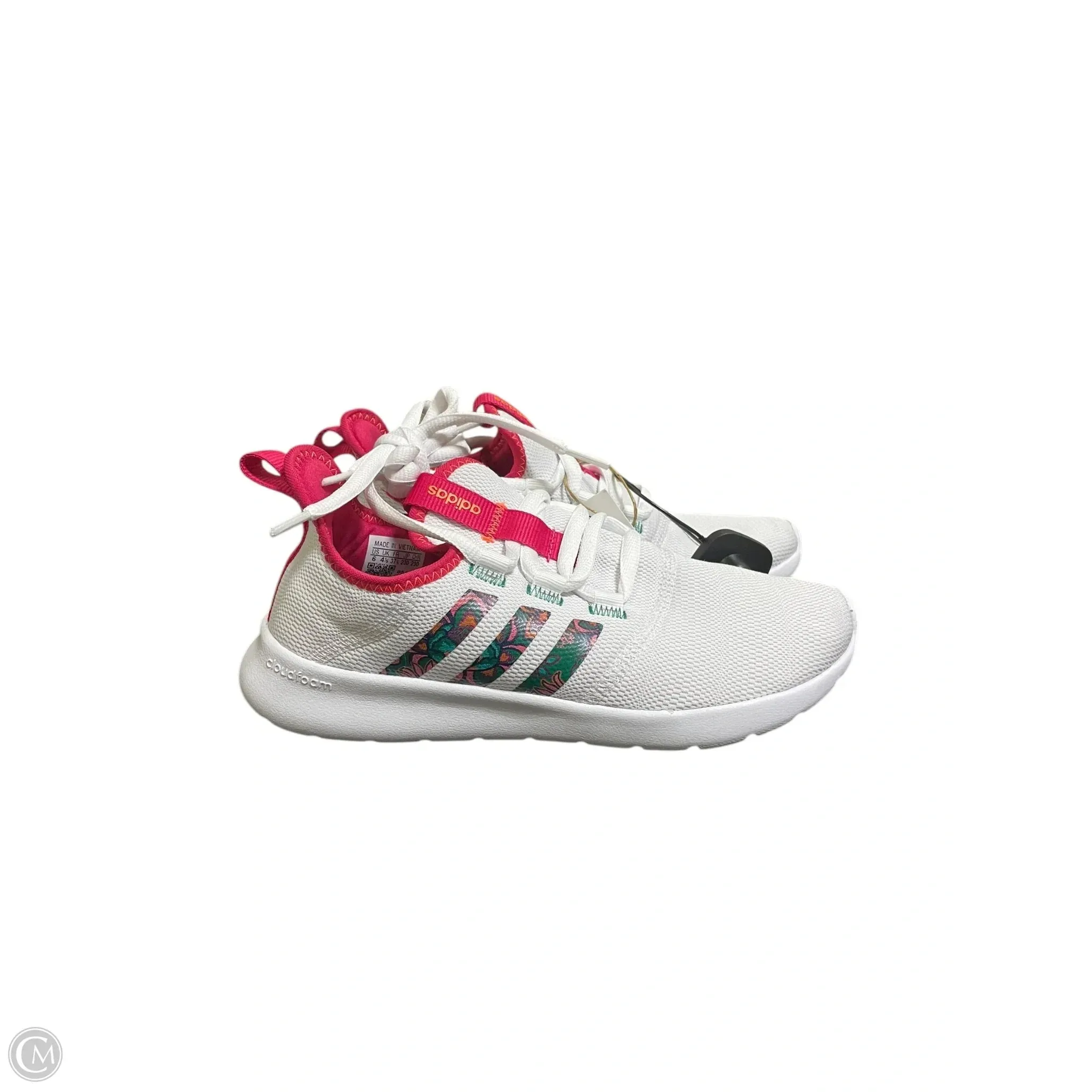 Shoes Athletic By Adidas In White, Size: 6