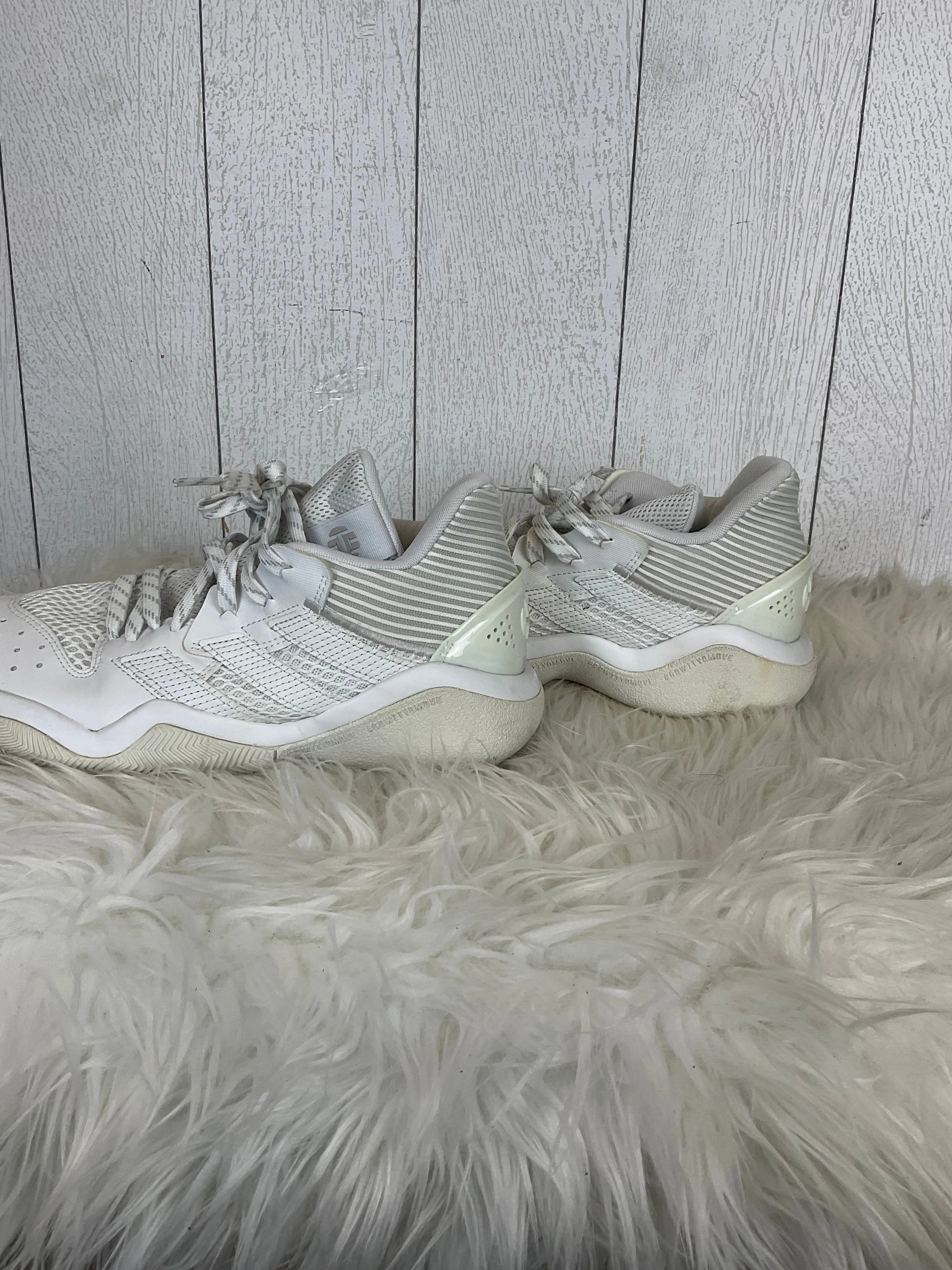 Shoes Athletic By Adidas In White, Size: 8 adidas