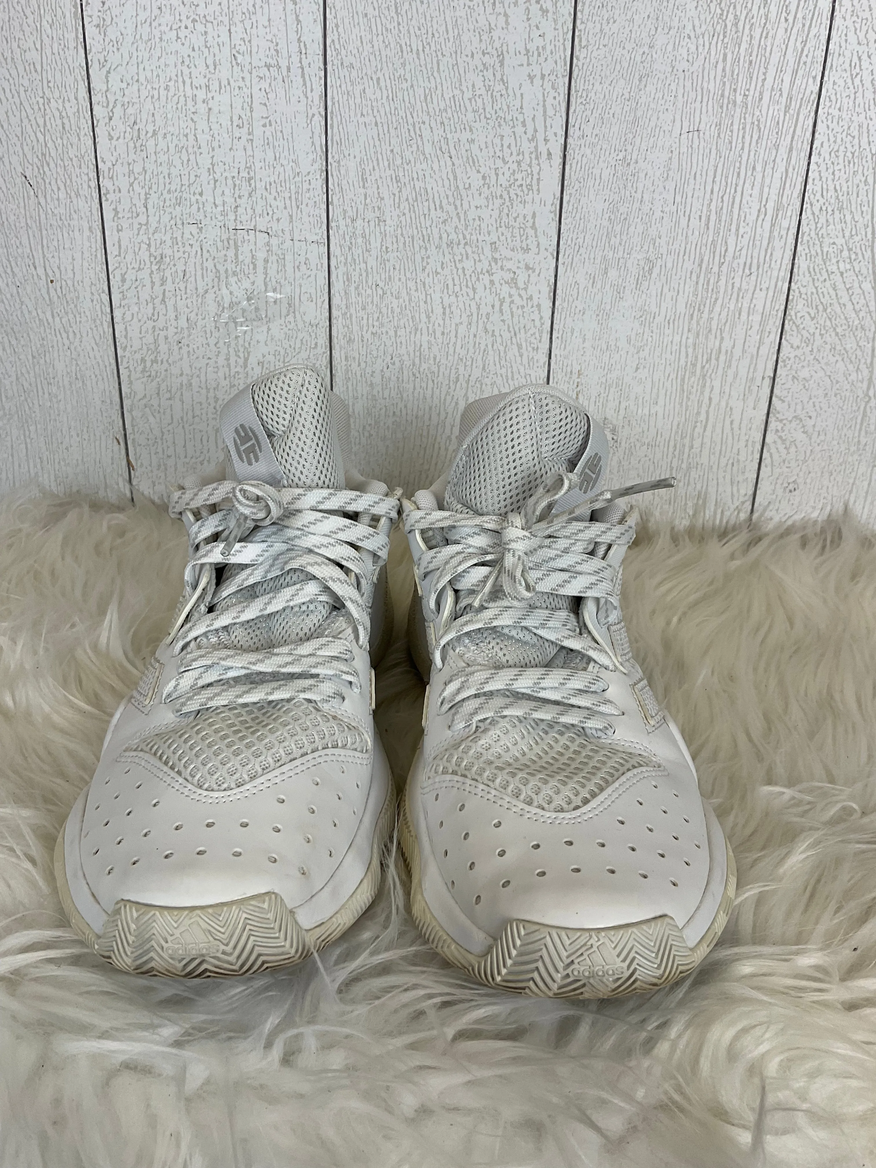 Shoes Athletic By Adidas In White, Size: 8 adidas