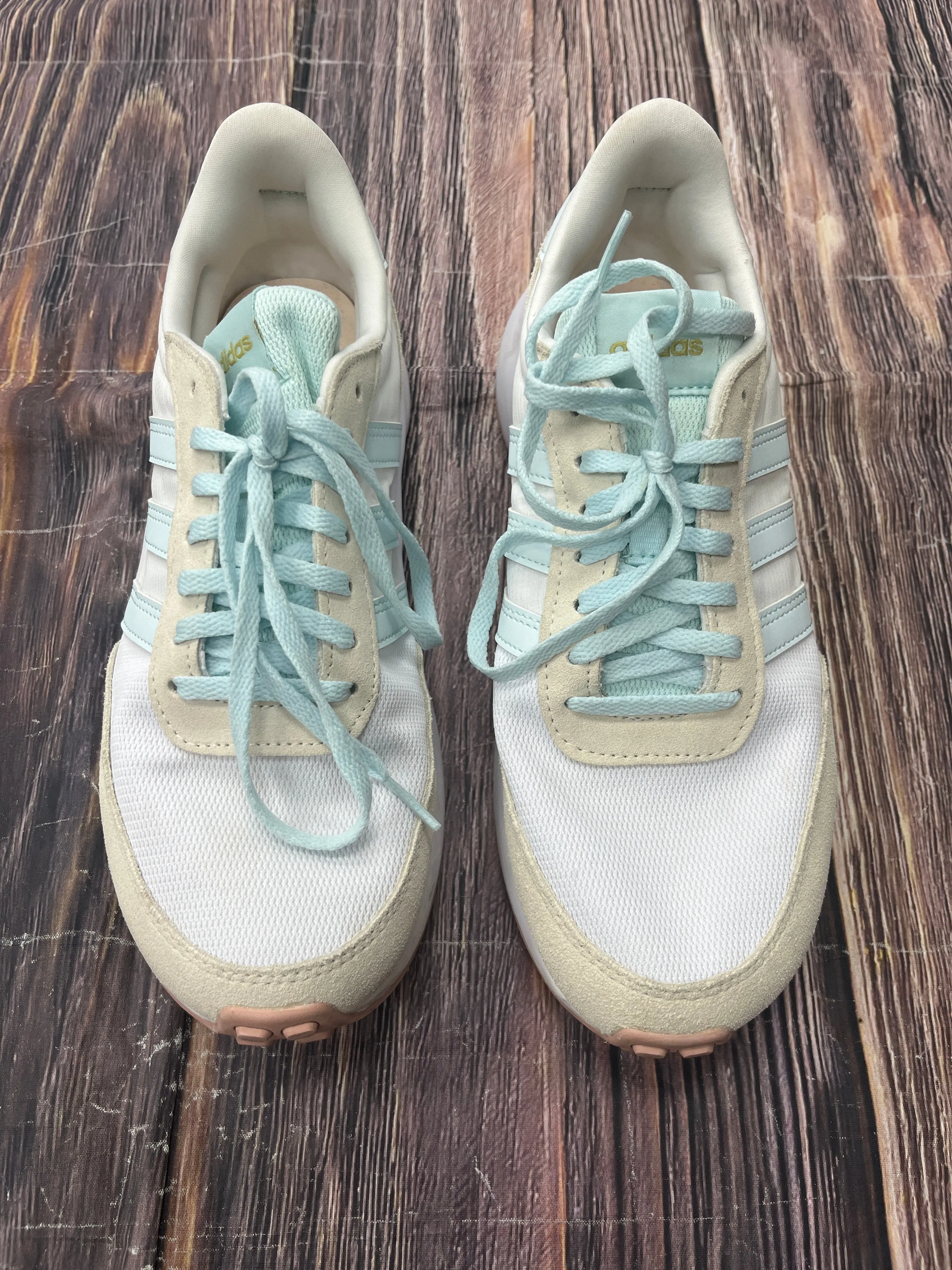 Shoes Athletic By Adidas In White, Size: 9 adidas