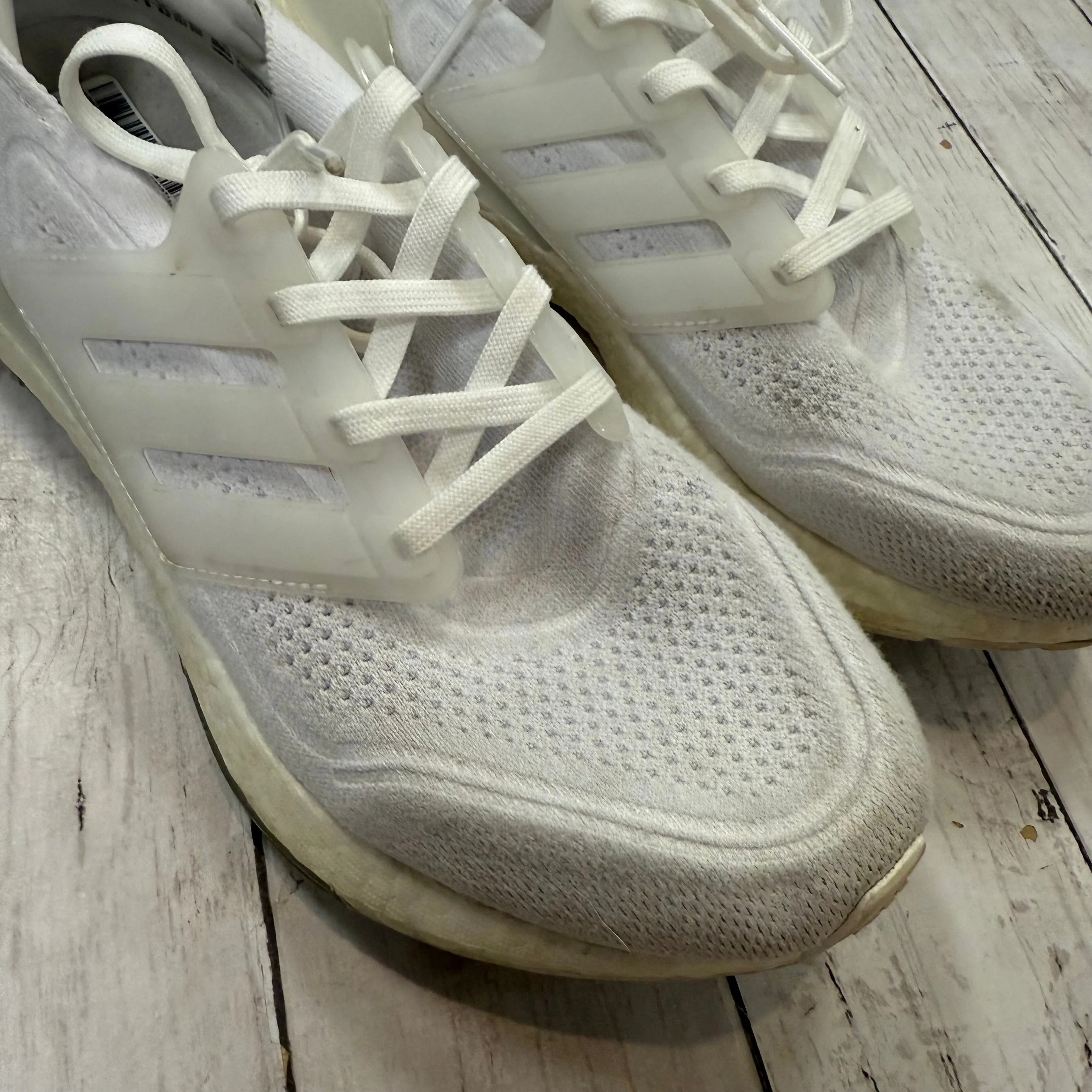 Shoes Athletic By Adidas In White, Size: 9.5 adidas