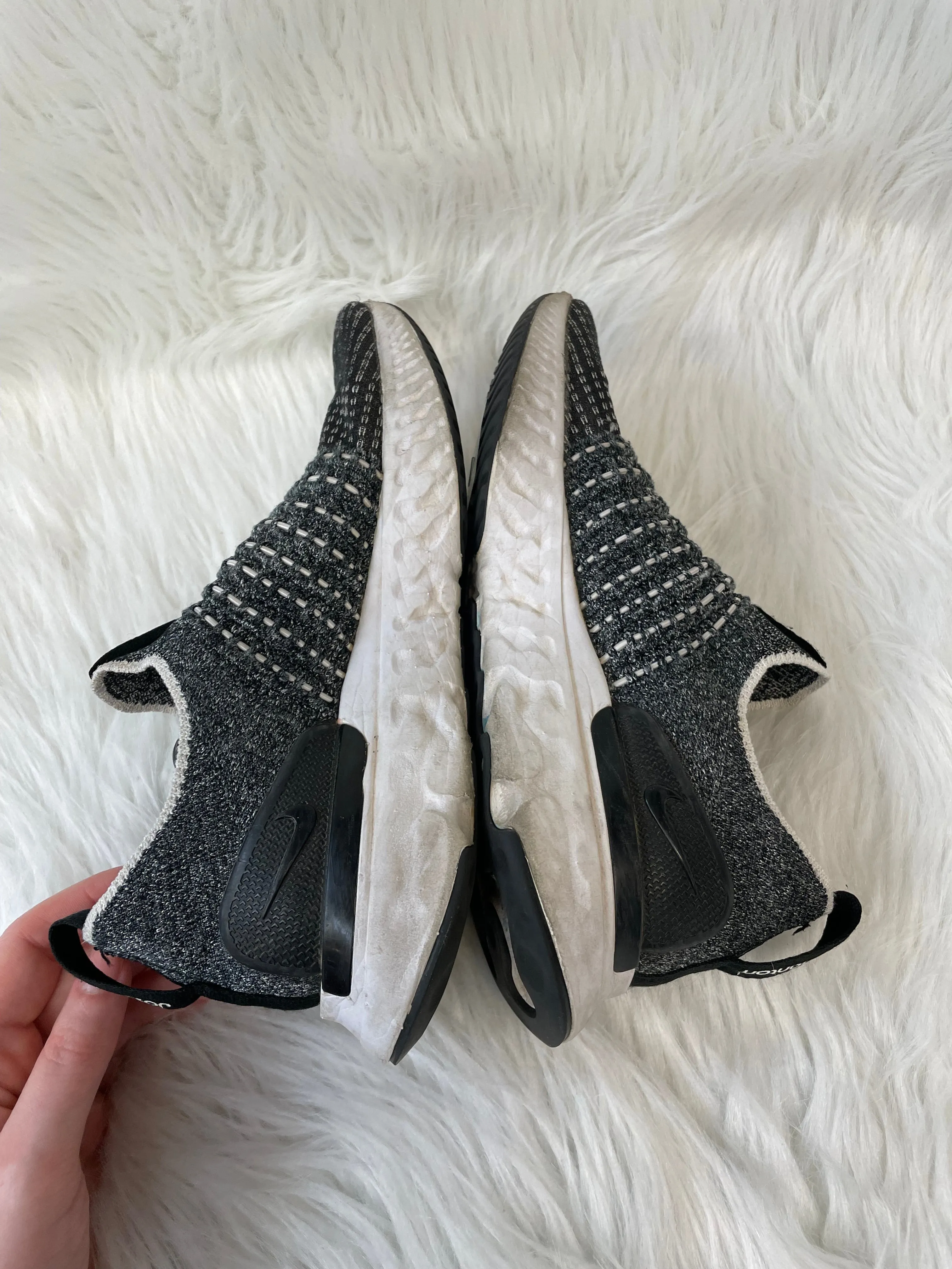 Shoes Athletic By Nike In Black & Grey, Size: 6.5 nike