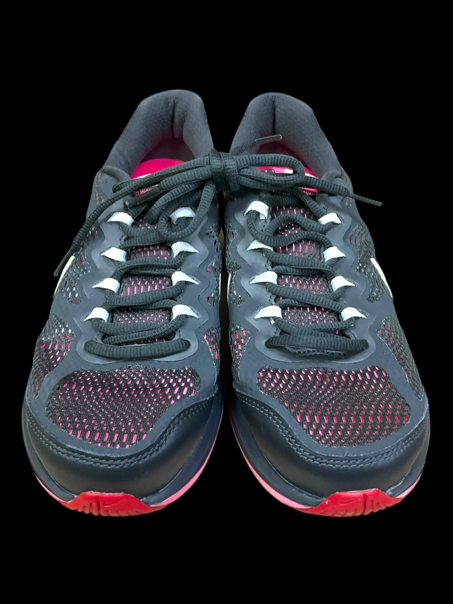 Shoes Athletic By Nike In Black & Pink, Size: 6.5 nike