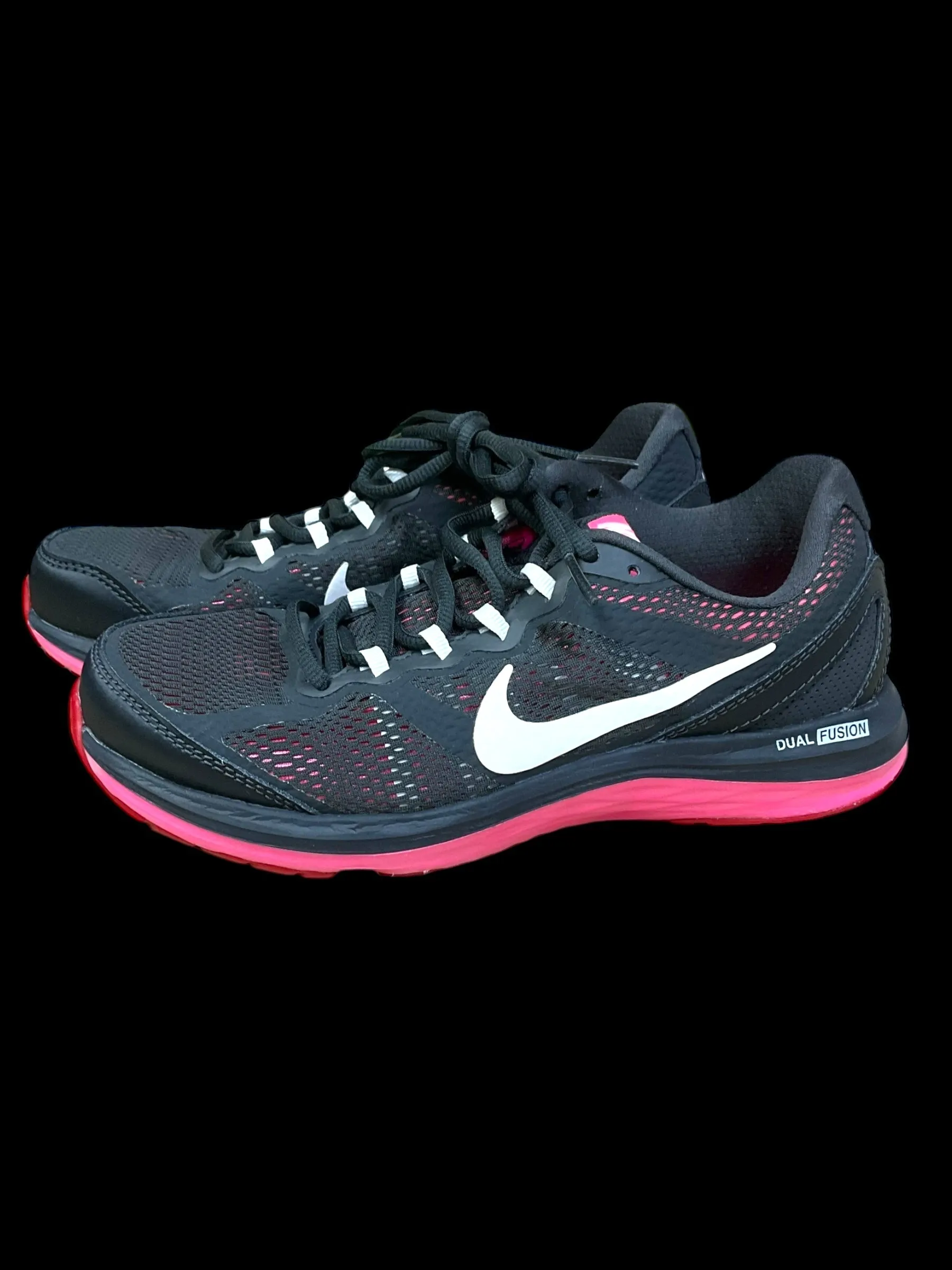 Shoes Athletic By Nike In Black & Pink, Size: 6.5 nike