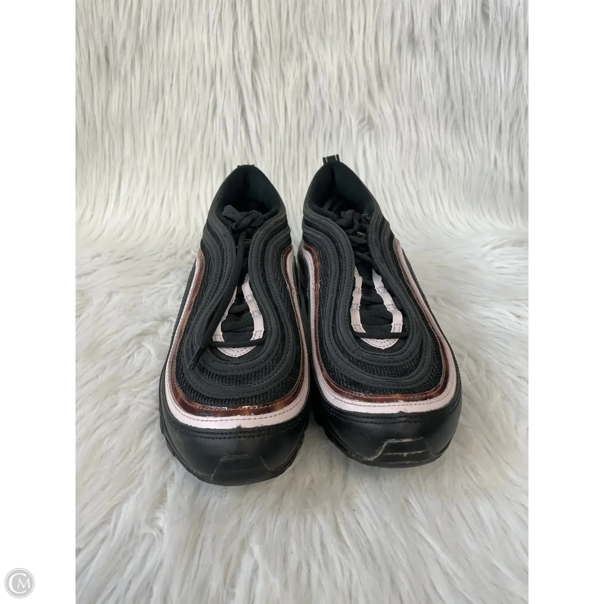 Shoes Athletic By Nike In Black & Pink, Size: 8 nike