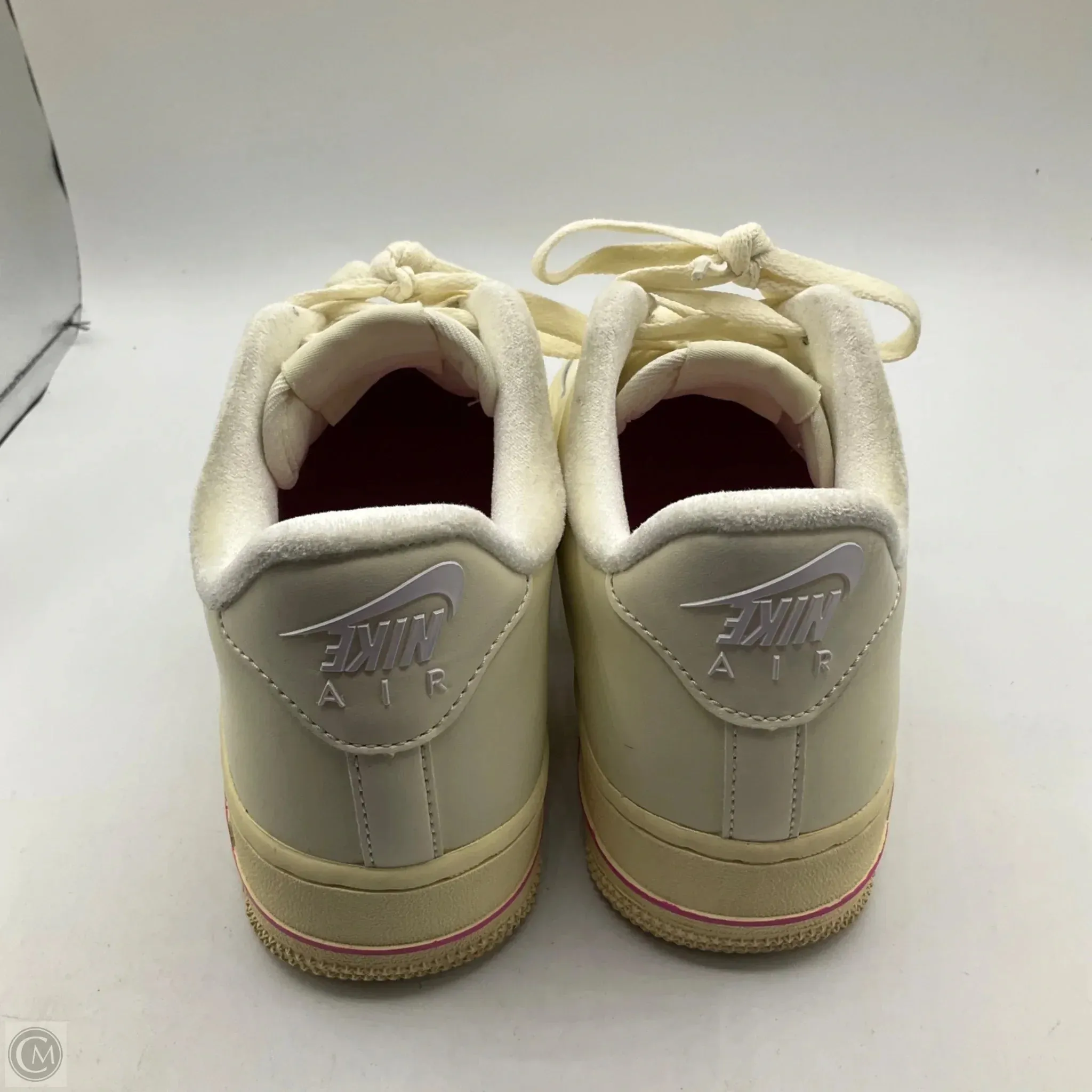 Shoes Athletic By Nike In Cream, Size: 8 nike