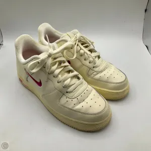 Shoes Athletic By Nike In Cream, Size: 8 nike