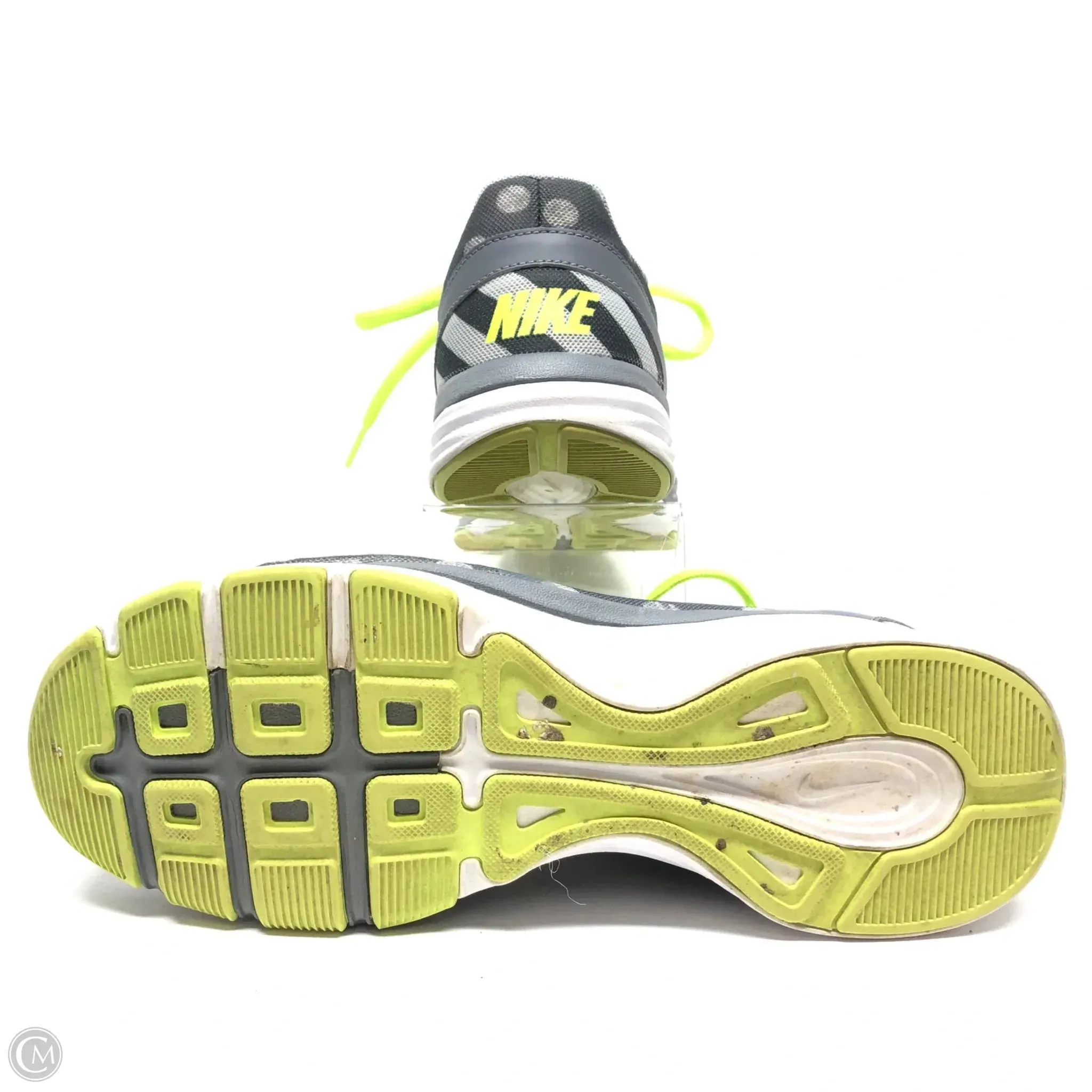 Shoes Athletic By Nike In Green & Grey, Size: 9 nike