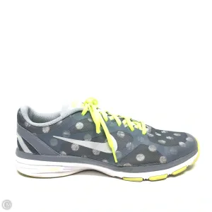 Shoes Athletic By Nike In Green & Grey, Size: 9 nike
