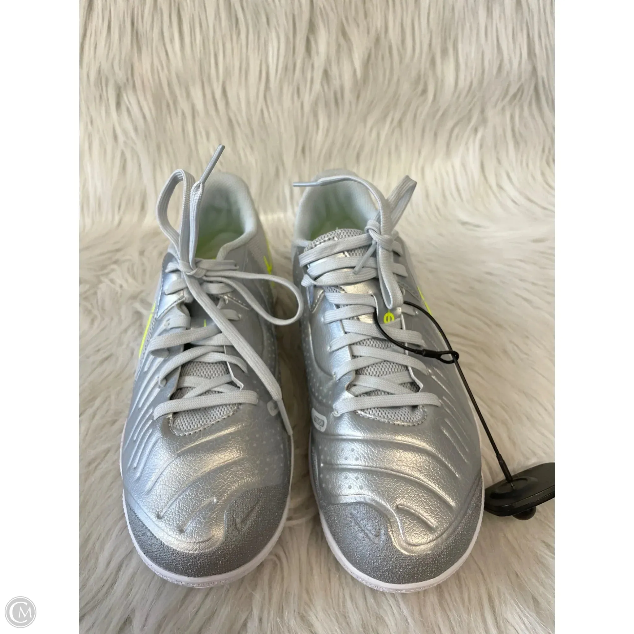 Shoes Athletic By Nike In Green & Silver, Size: 8 nike