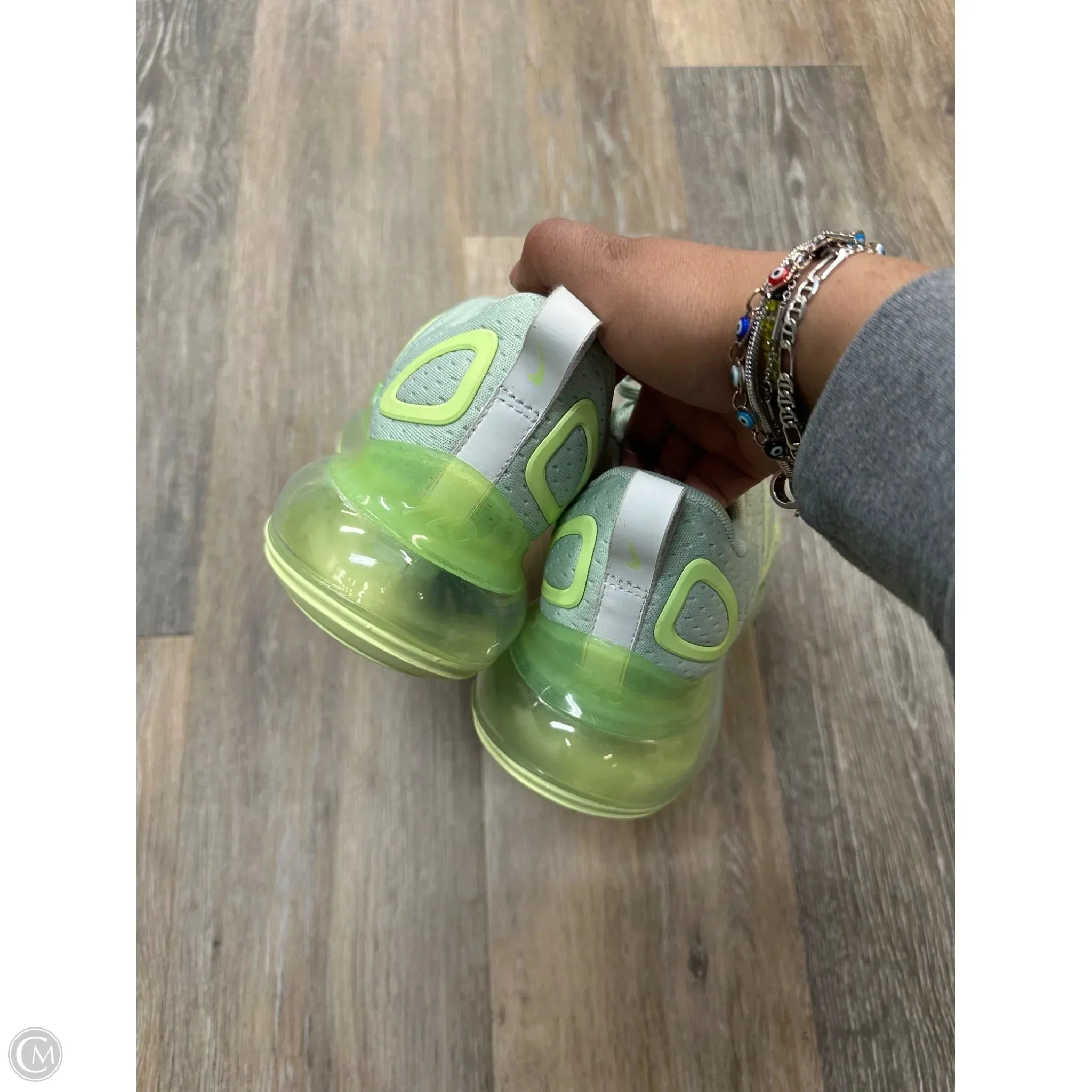 Shoes Athletic By Nike In Green, Size: 7 nike