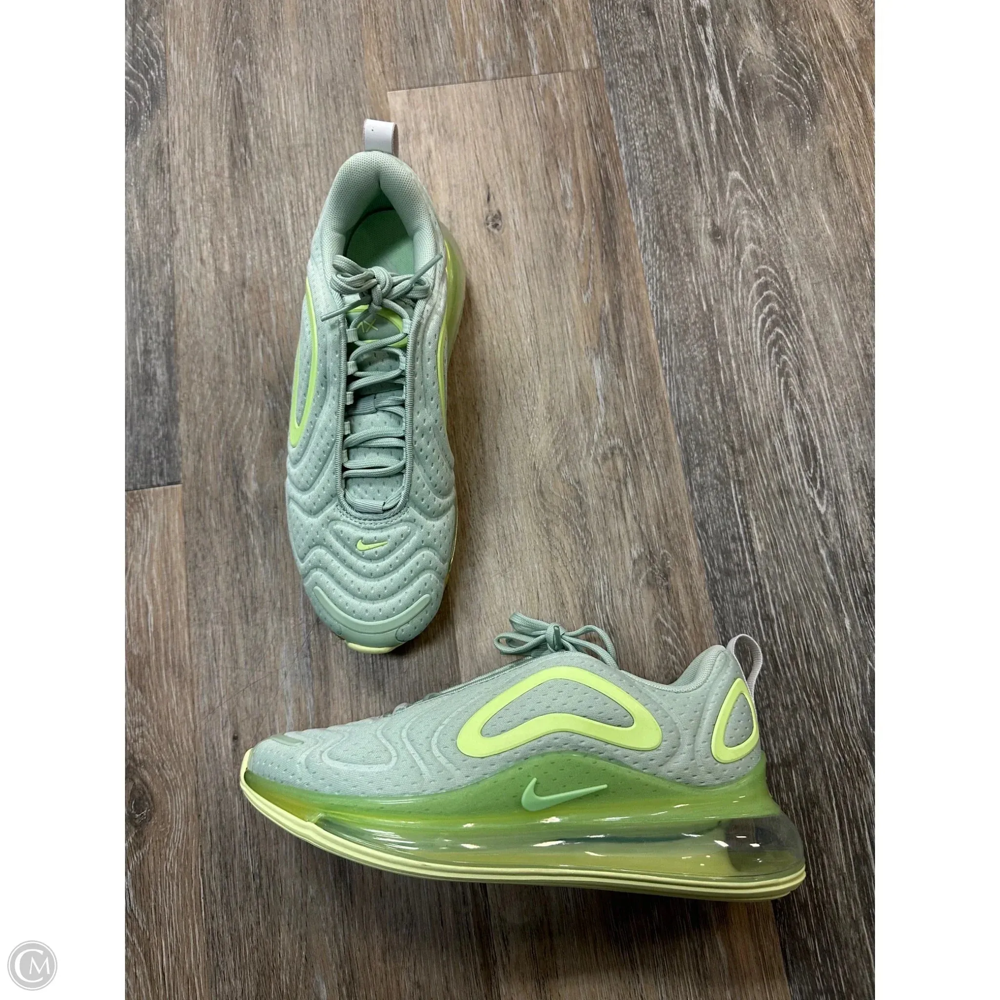 Shoes Athletic By Nike In Green, Size: 7 nike