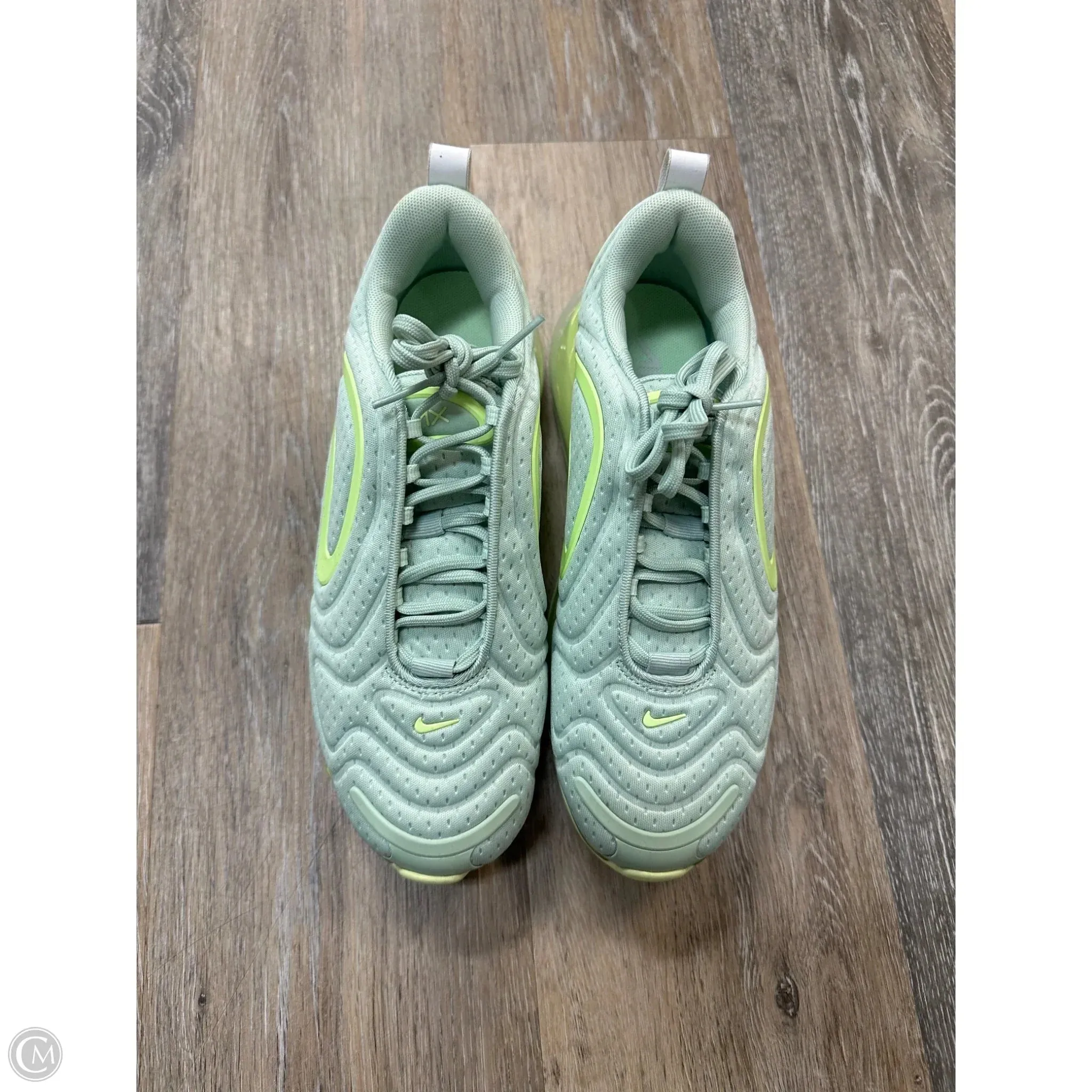 Shoes Athletic By Nike In Green, Size: 7 nike