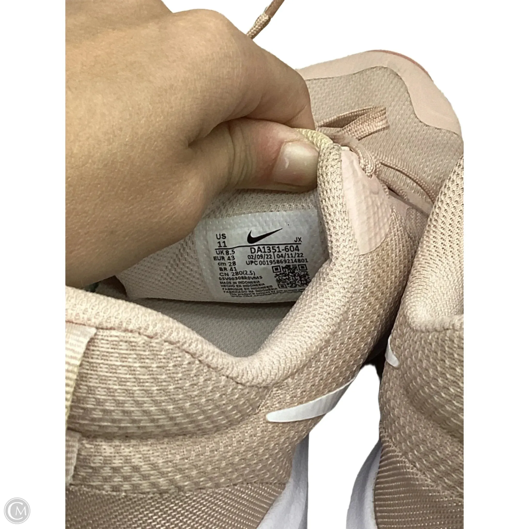 Shoes Athletic By Nike In Pink, Size: 11 nike