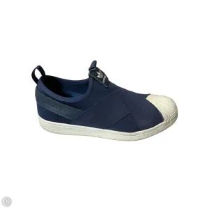 Shoes Flats By Adidas In Navy, Size: 7.5 adidas
