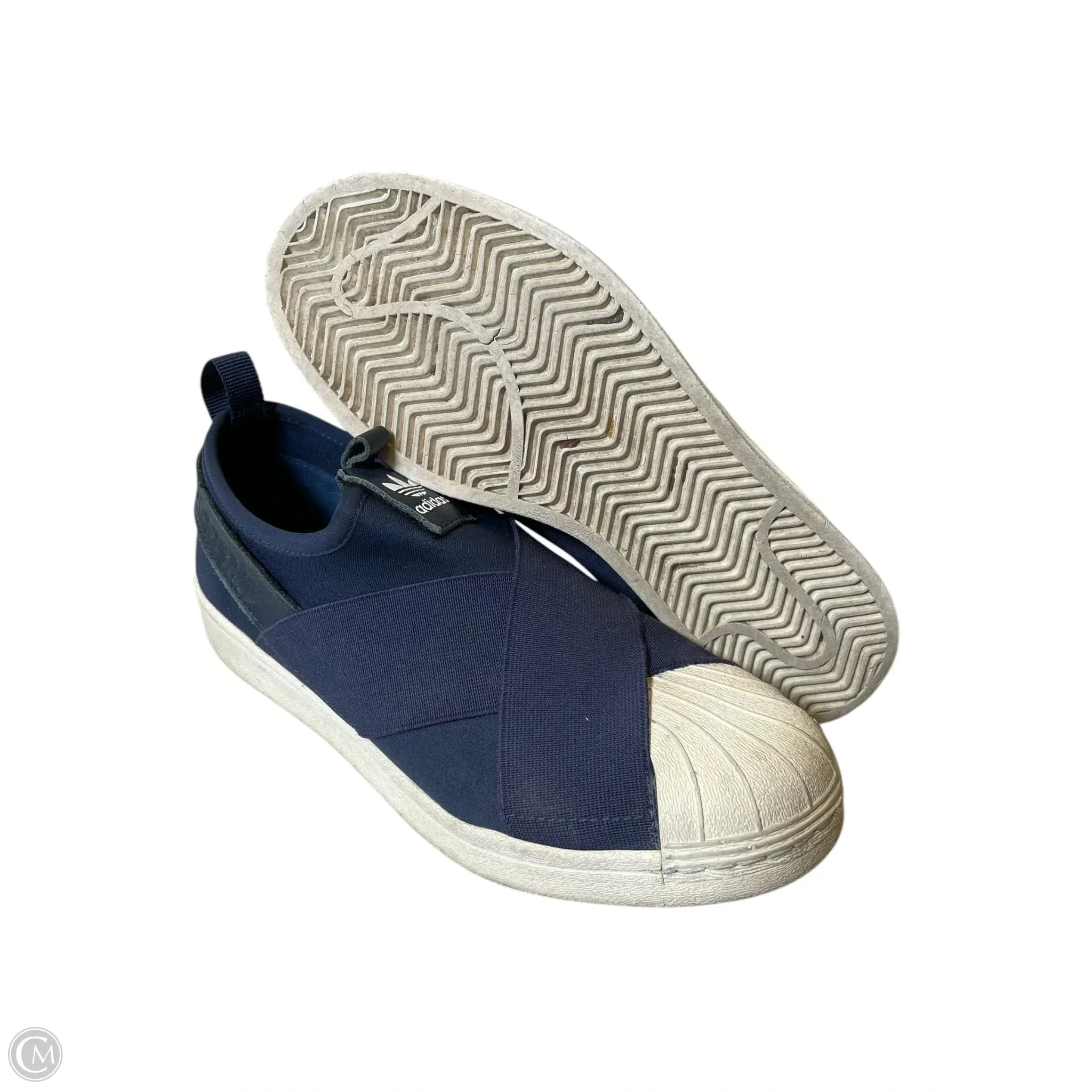 Shoes Flats By Adidas In Navy, Size: 7.5 adidas