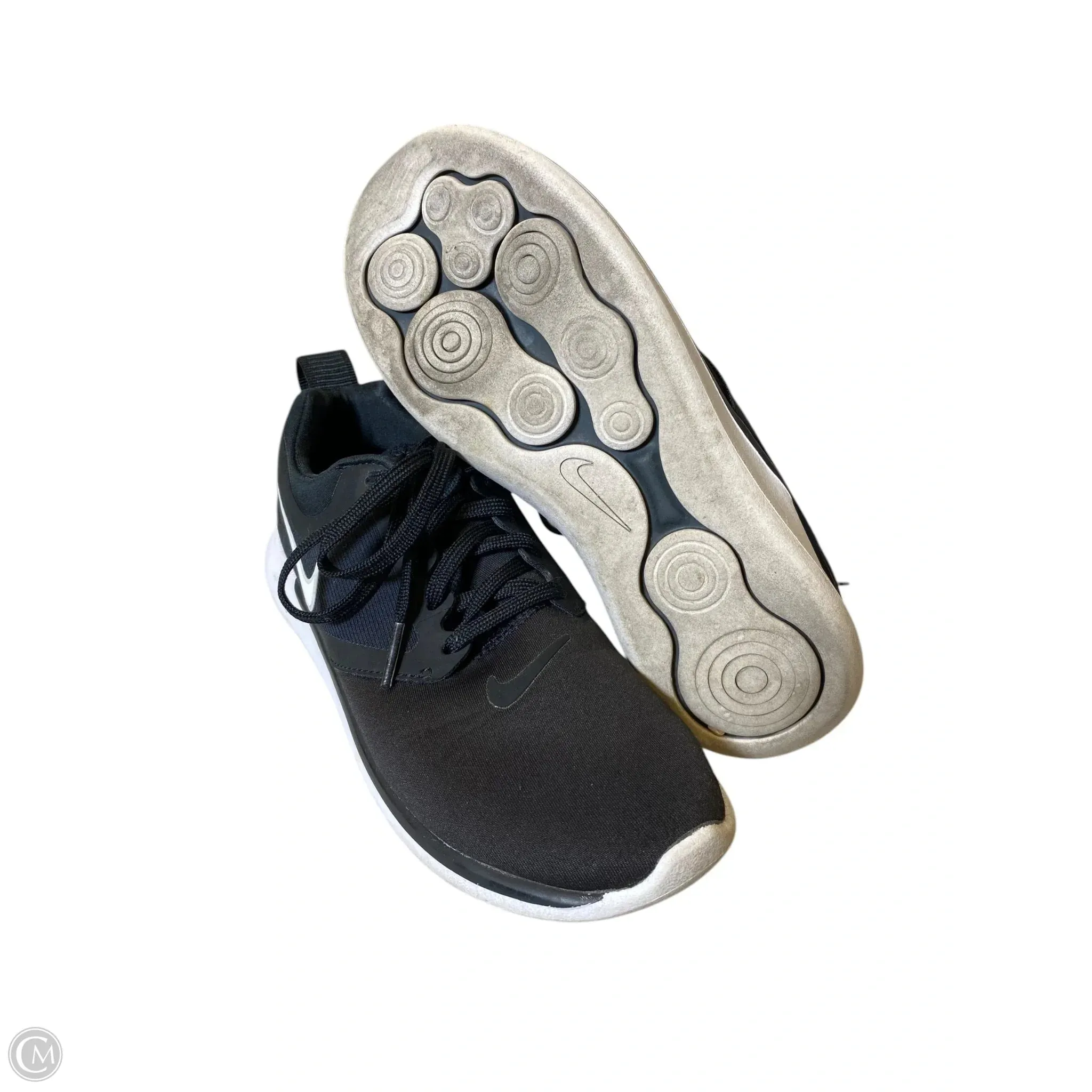 Shoes Flats By Nike In Black & White, Size: 6 nike