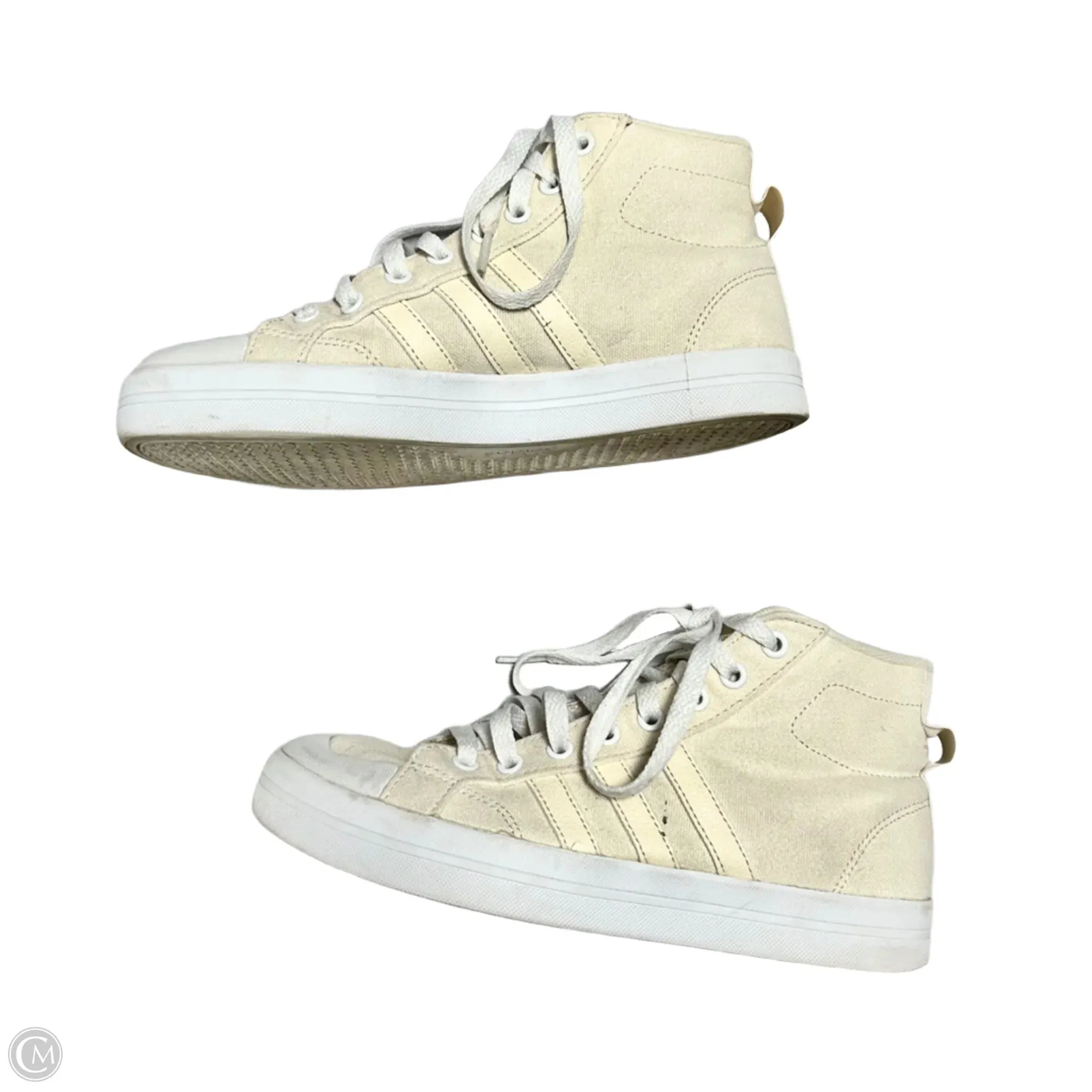 Shoes Sneakers By Adidas In Cream, Size: 6.5 adidas