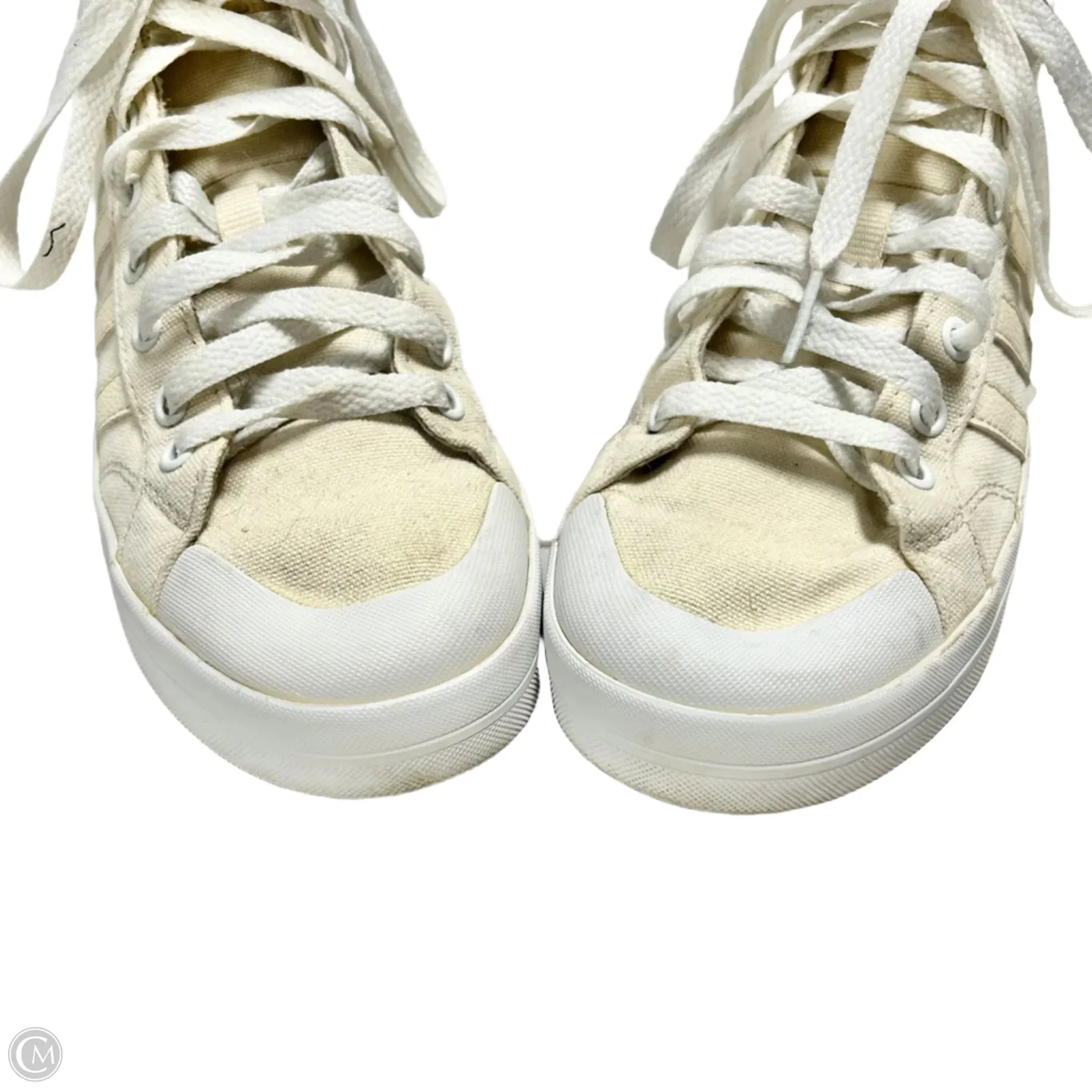 Shoes Sneakers By Adidas In Cream, Size: 6.5 adidas