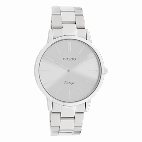 Silver coloured OOZOO watch with stainless steel bracelet - C20027,seiko watches,couple watches,watches designer,watches discount,women watches,best women watches,high end women's watches,high quality women's watches