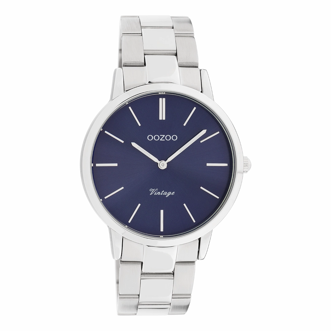 Silver coloured OOZOO watch with stainless steel bracelet - C20029,seiko watches,couple watches,watches designer,watches discount,women watches,best women watches,high end women's watches,high quality women's watches