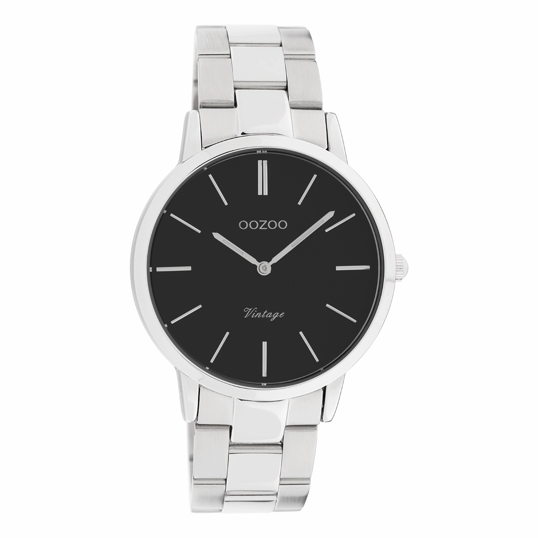 Silver coloured OOZOO watch with stainless steel bracelet - C20031,seiko watches,couple watches,watches designer,watches discount,women watches,best women watches,high end women's watches,high quality women's watches