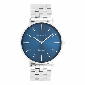 Silver coloured OOZOO watch with stainless steel bracelet - C20401,seiko watches,couple watches,watches designer,watches discount,women watches,best women watches,high end women's watches,high quality women's watches