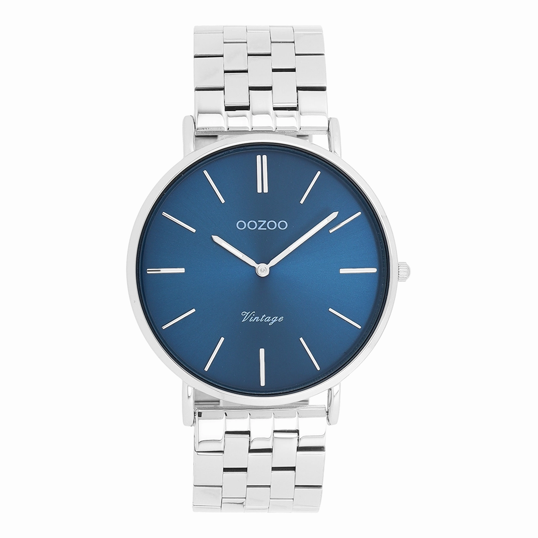 Silver coloured OOZOO watch with stainless steel bracelet - C20401,seiko watches,couple watches,watches designer,watches discount,women watches,best women watches,high end women's watches,high quality women's watches