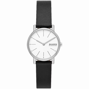 Skagen Women's Watch - Signatur Lille Quartz White Dial Leather Strap | SKW3120 Luxury Quartz Watch Quartz Watch Sale